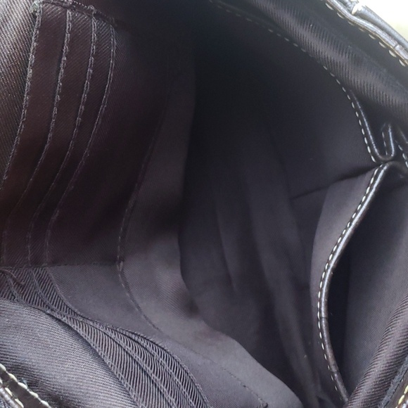 Vintage Beautiful Strang Design Dark Chocolate Women's Shoulder Bag. - Picture 8 of 16